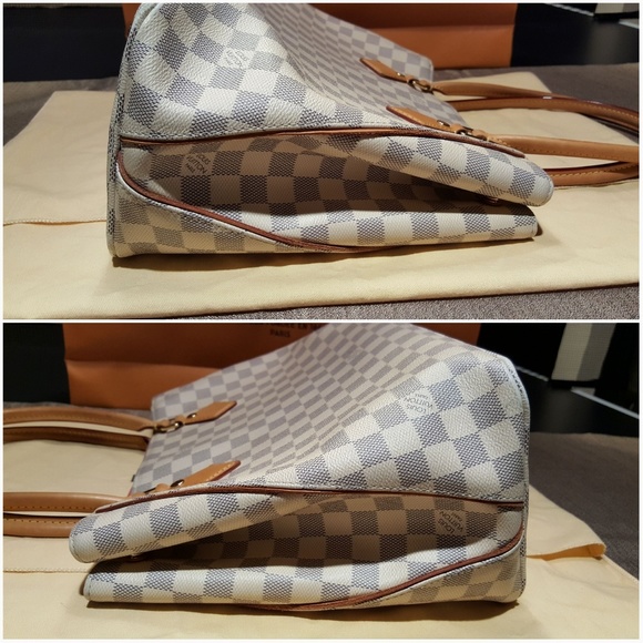 Authentic Louis Vuitton Calvi Damier Azur - Picture 4 of 8
